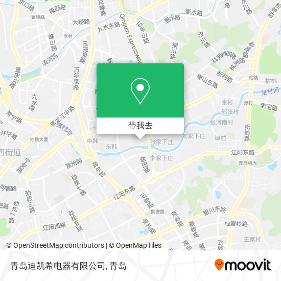 青岛迪凯希电器有限公司地图