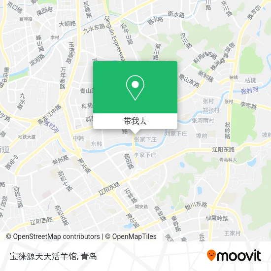 宝徕源天天活羊馆地图