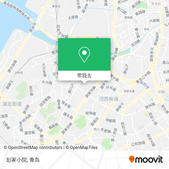 彭家小院地图