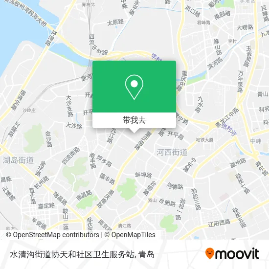 水清沟街道协天和社区卫生服务站地图