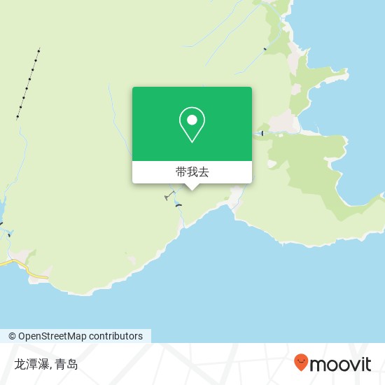 龙潭瀑地图