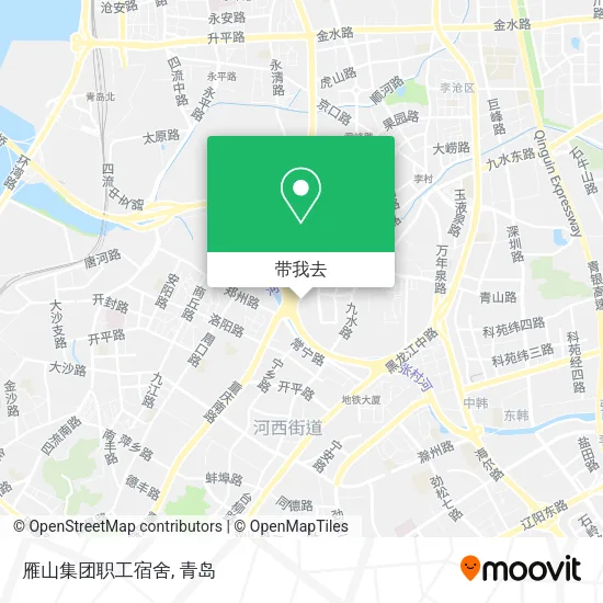 雁山集团职工宿舍地图