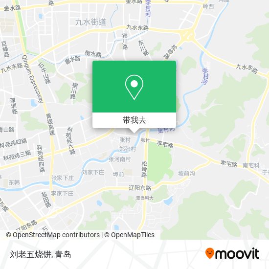 刘老五烧饼地图