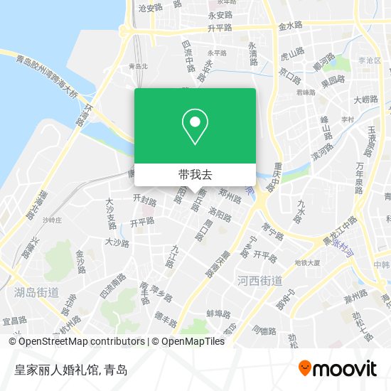 皇家丽人婚礼馆地图