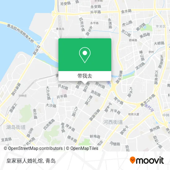 皇家丽人婚礼馆地图