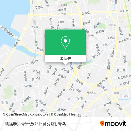 顺福泰排骨米饭(郑州路分店)地图