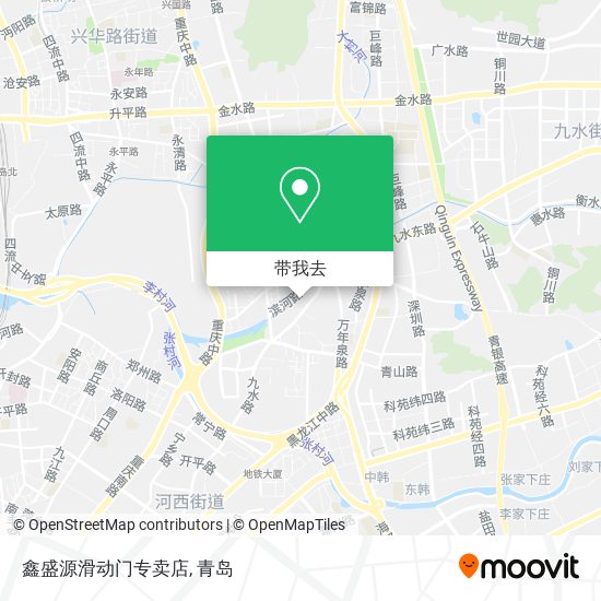 鑫盛源滑动门专卖店地图