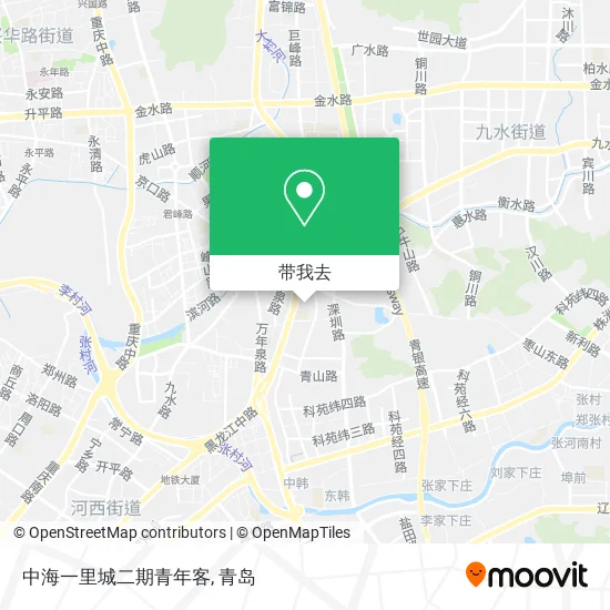 中海一里城二期青年客地图