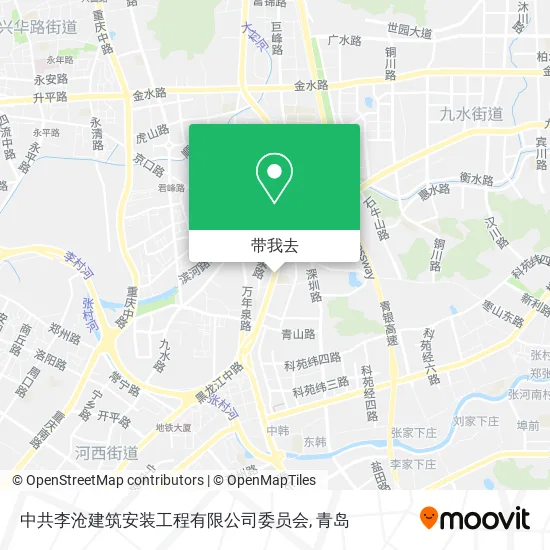 中共李沧建筑安装工程有限公司委员会地图