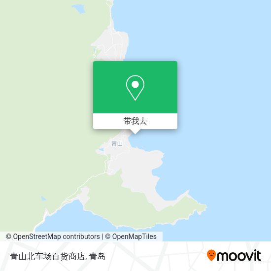 青山北车场百货商店地图