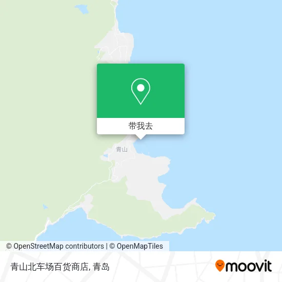 青山北车场百货商店地图