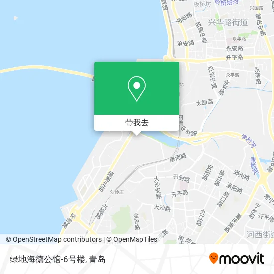 绿地海德公馆-6号楼地图