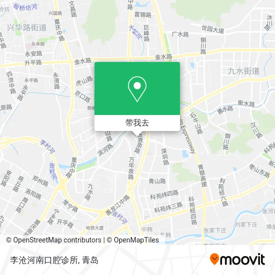 李沧河南口腔诊所地图