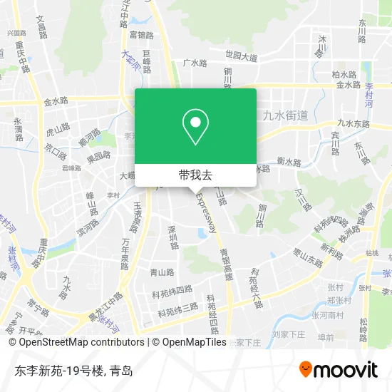 东李新苑-19号楼地图