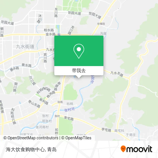 海大饮食购物中心地图
