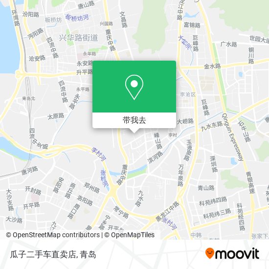 瓜子二手车直卖店地图