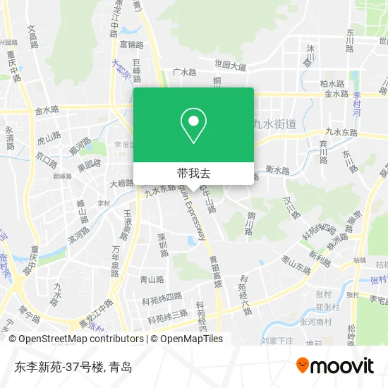 东李新苑-37号楼地图