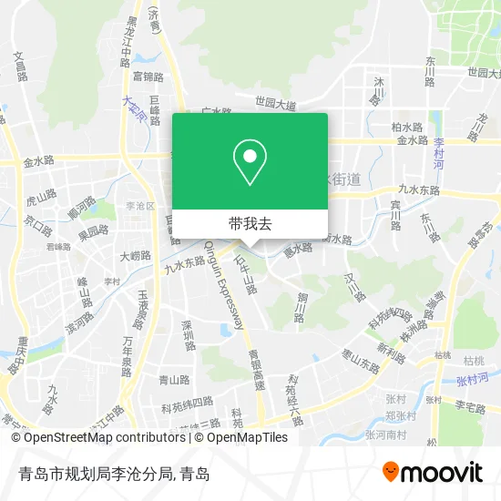 青岛市规划局李沧分局地图