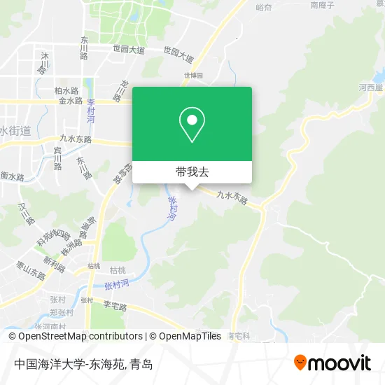 中国海洋大学-东海苑地图