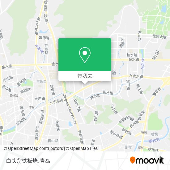 白头翁铁板烧地图