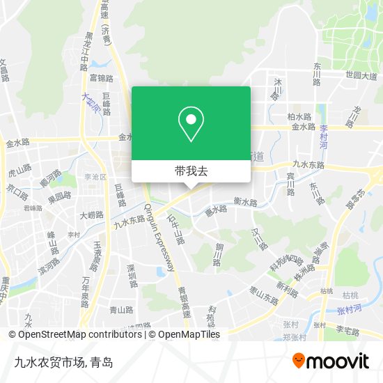 九水农贸市场地图