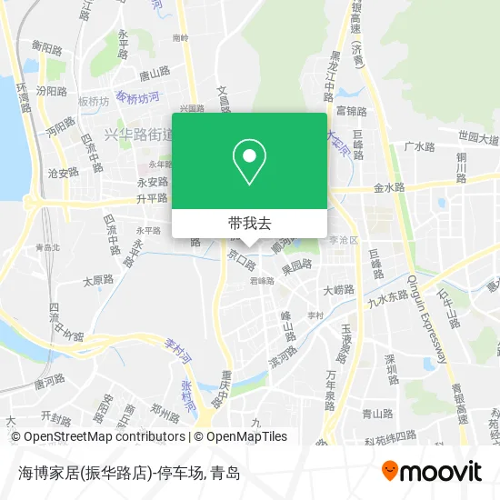 海博家居(振华路店)-停车场地图