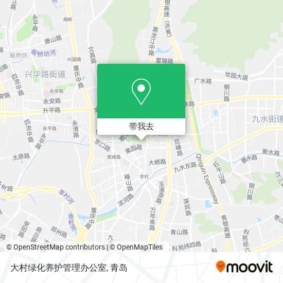 大村绿化养护管理办公室地图