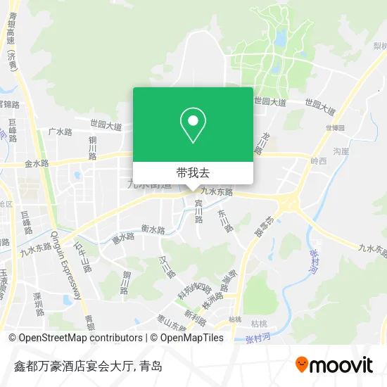 鑫都万豪酒店宴会大厅地图