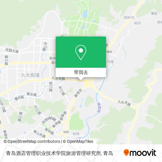 青岛酒店管理职业技术学院旅游管理研究所地图