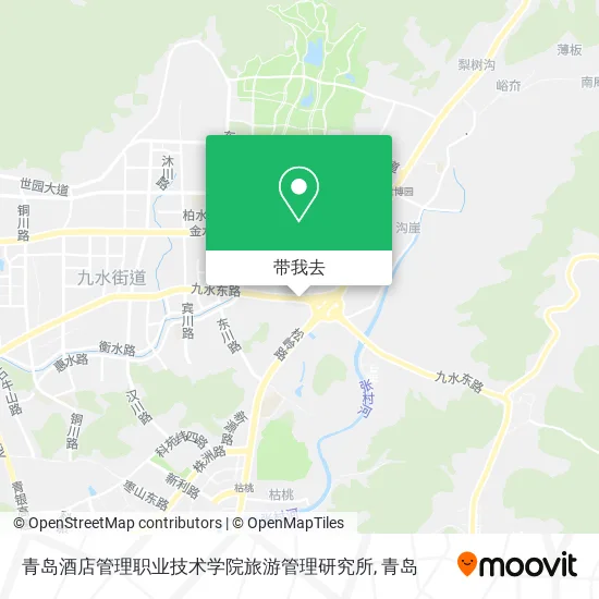 青岛酒店管理职业技术学院旅游管理研究所地图