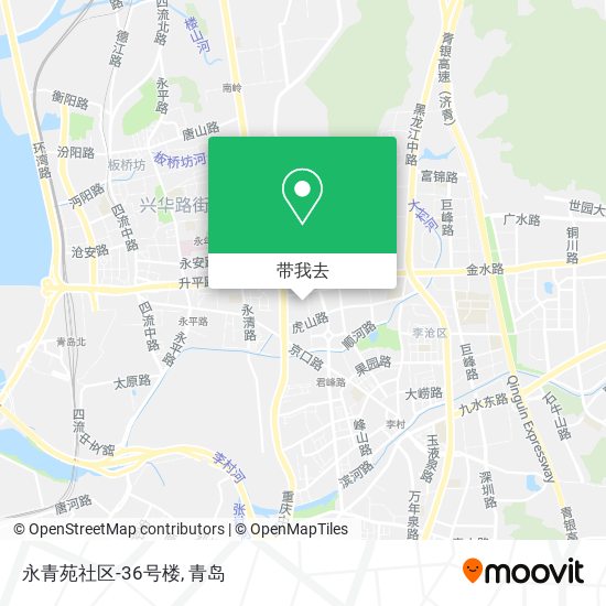 永青苑社区-36号楼地图