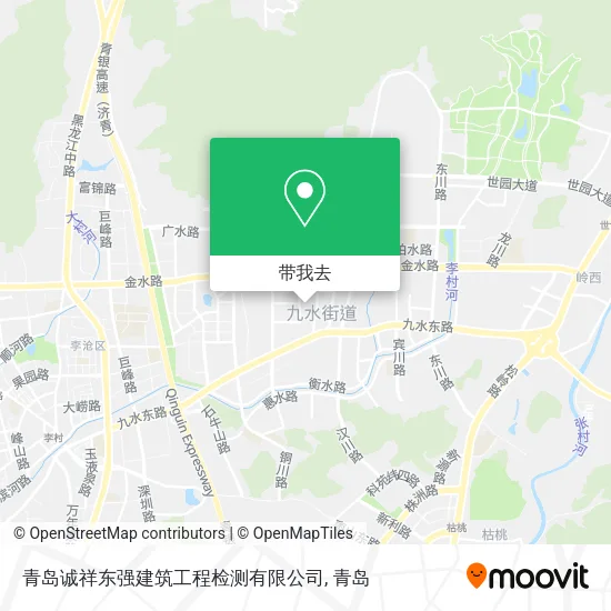 青岛诚祥东强建筑工程检测有限公司地图