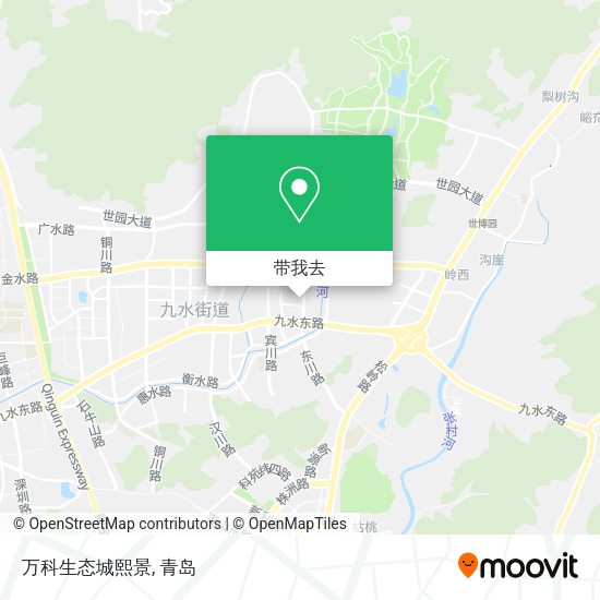 万科生态城熙景地图