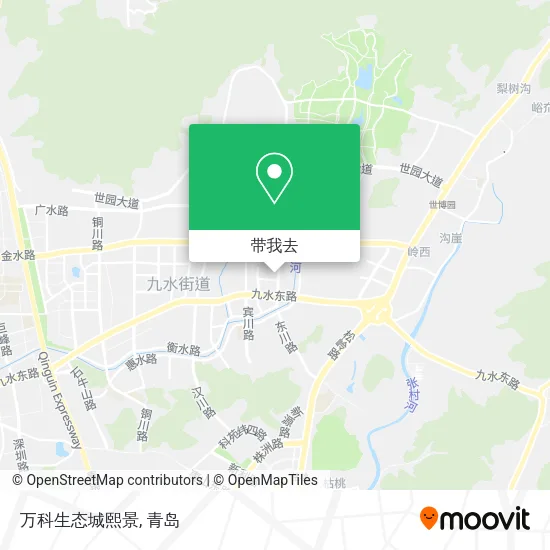 万科生态城熙景地图