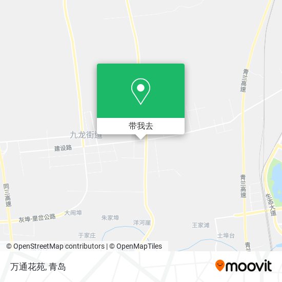 万通花苑地图