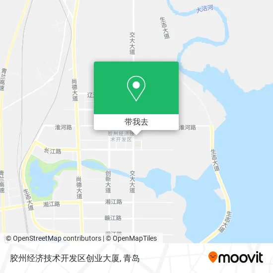 胶州经济技术开发区创业大厦地图