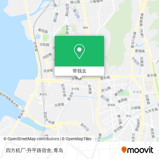 四方机厂-升平路宿舍地图