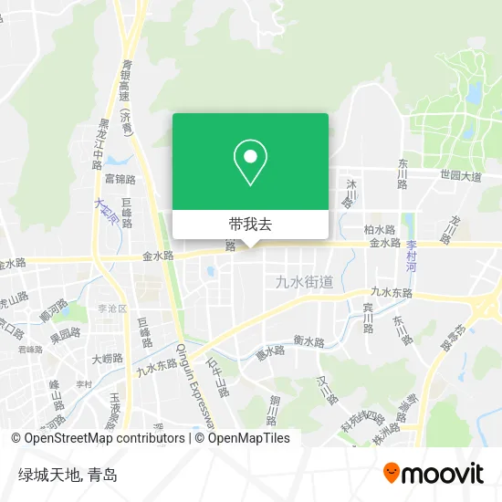绿城天地地图