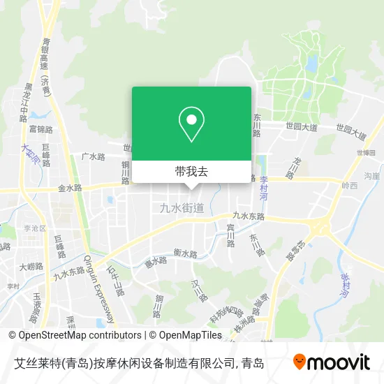 艾丝莱特(青岛)按摩休闲设备制造有限公司地图