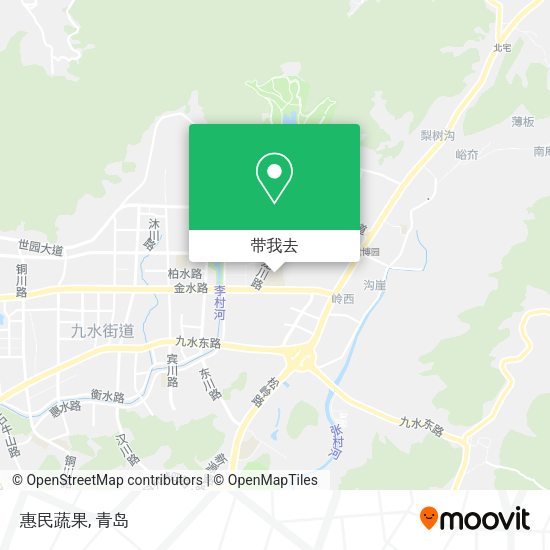 惠民蔬果地图