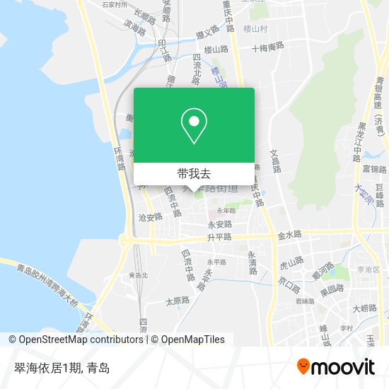 翠海依居1期地图