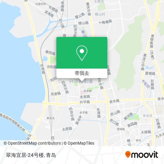 翠海宜居-24号楼地图