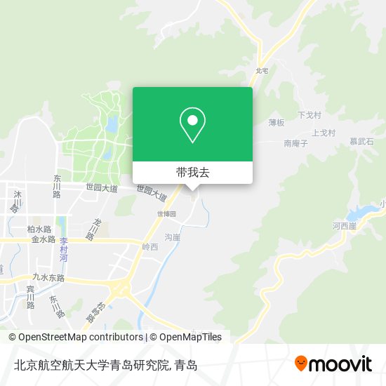 北京航空航天大学青岛研究院地图