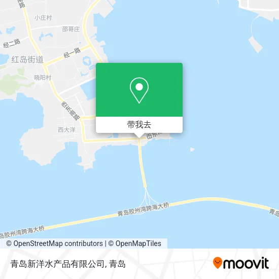 青岛新洋水产品有限公司地图