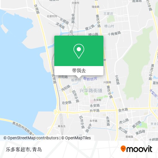 乐多客超市地图