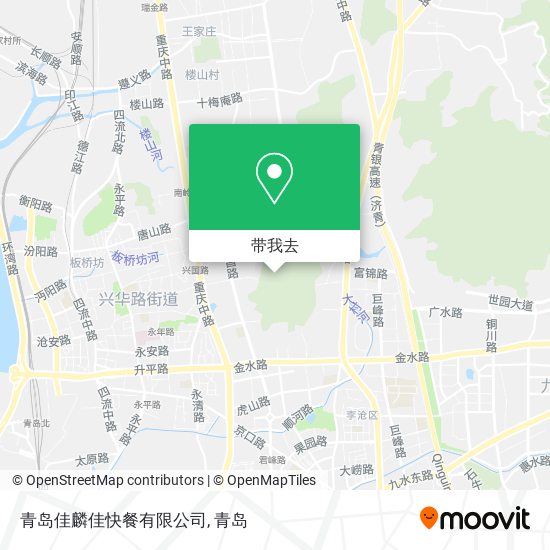 青岛佳麟佳快餐有限公司地图