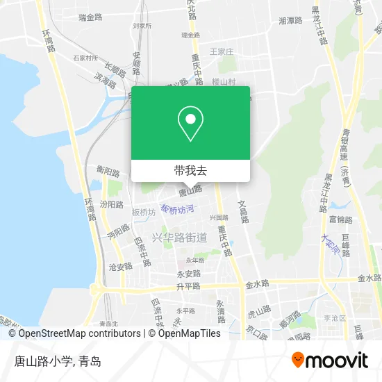 唐山路小学地图