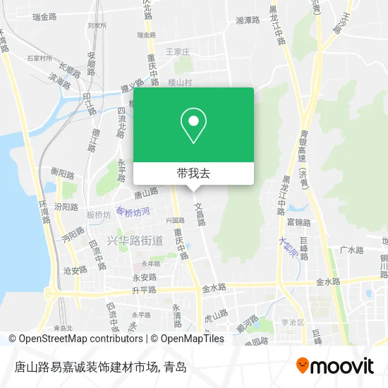 唐山路易嘉诚装饰建材市场地图