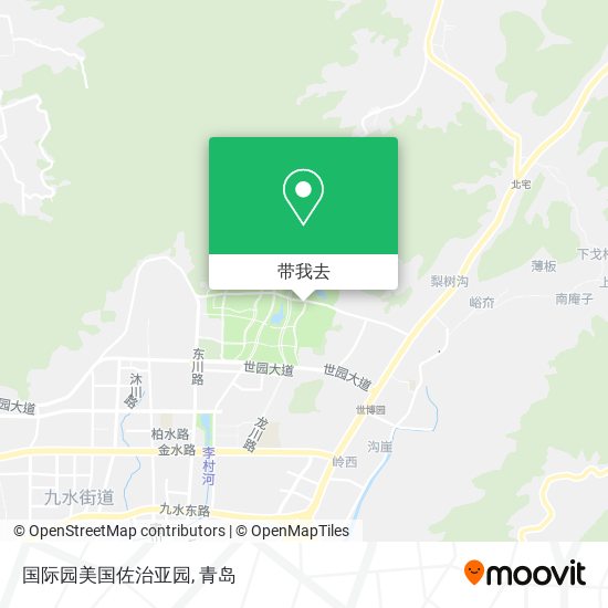 国际园美国佐治亚园地图