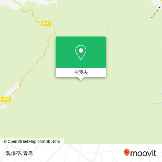 观瀑亭地图